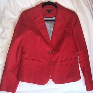 NEW Tommy Hilfiger Red Blazer